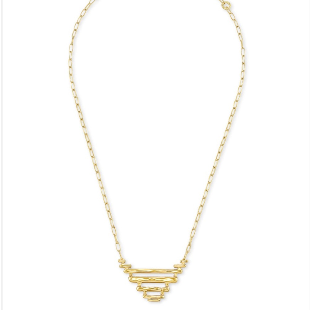 NWOT Kendra Scott Rylan gold necklace